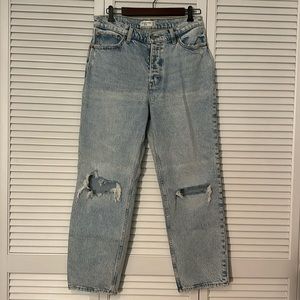 Abercrombie High Rise Dad Jeans